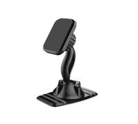 KICHOUSE Soporte Magnético Móvil para Coche Fuerte Adhesivo para Tablero Rotación Compatible Teléfonos Negro