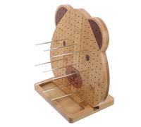 KICHOUSE Tablero de Bloqueo de Crochet Adecuado para Principiantes y Expertos en Ganchillo de Madera Robusta con Superficie Práctica para Tejido de Punto y Amplia Aplicabilidad