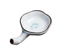 KICHOUSE Tintero de Cerámica Redondo para Caligrafía, Seguro y Fácil de Limpiar, Adecuado para Amantes Caligrafía y Principiantes, 1 Pieza Funcional