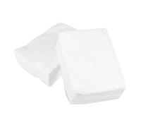 KICHOUSE Toallas Desechables para Tatuajes de Papel No Tejido Blanco, 50 Unidades, Sanitarias y Cómodas para Limpieza de Arte Corporal