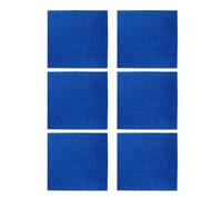 Kichvoe 10 Láminas Adhesivas Azules para Cama de Impresión 3d, Resistentes al Calor, Fácil Aplicación, Compatibles Pla, Tamaño 8,3x7,9 Pulgadas para Proyectos Creativos