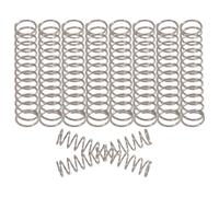 Kichvoe 10 Unidades Resorte en de Pulverizador Compresión Inoxidable para de Acero Gatillo, Resistente Color Plata para Jardinería y Limpieza Diaria