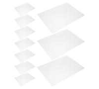 Kichvoe 100 Hojas Bolsa de Plástico Laminada A4 Pvc Transparente, Película de Laminación Térmica para Proteger Documentos, Tarjetas de Visita y Credenciales, Uso en Oficina y Educación