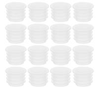 Kichvoe 100 Piezas Tapones de Plástico Redondos Reutilizables para Botellas de Vino y Frascos de Vidrio, Color Blanco, Material Pe, Anti-fugas, Ideales para Proyectos Artesanales y
