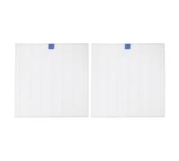 Kichvoe 2 Filtros Reutilizables para Aspiradora de Polvo de Uñas, Pantalla Colectora de Polvo de Polipropileno de Color Claro, Compatible Aspiradores Dc-100b, Adecuado para Salones y Uso