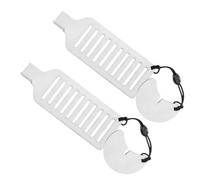 Kichvoe 2 Piezas Cerradura Portátil Diseño Ligero sin Necesidad de Taladro de Acero Inoxidable para Puertas de Hotel y Dormitorio Adecuado para Viajes y Apartamentos