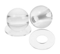 Kichvoe 2 Piezas Entrenador de Golpe de Taco Transparente, Guía de Señal Transparente, Vidrio y Acrílico, Corrección Visual del Golpe y Estabilidad, para Principiantes y Jugadores