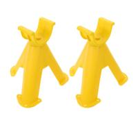 Kichvoe 2 Piezas Trípode de Pvc para Gestión de Cables Soporte Estable y Resistencia Uv, Adecuado para Proyectos al Aire Libre y Sitios de Trabajo, Tamaño 26,4x25,4x25,4cm