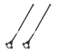 Kichvoe 2 Soportes de Asta de Bandera para Manillar de Bicicleta, Soporte Resistente Ajustable para Mástil Exterior, Mástil Compacto para Manillares 2-2,5 Cm, Accesorio Ciclismo Outdoor