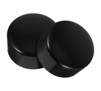 Kichvoe 2 Tapas de Extremo Redondas para Pasamanos de Acero Inoxidable de 50 Mm, Cubiertas Protectoras para Barandillas de Pvc y Madera, Diseño Versátil para Proyectos DIY y Entornos