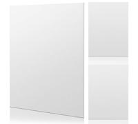 Kichvoe 3 Piezas de Lámina de Aluminio A4 para Sublimación, Láminas Decorativas para Adornos en Blanco, Grabado Láser y Uso Personal, 3pcs