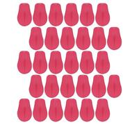 Kichvoe 30 Piezas de Accesorio Lengua Pequeña para Muñecas DIY, Lengua de Perro Mini 13x8mm, Material Plástico para Manualidades y Proyectos Artesanales, Decoración Creativa para Muñecos