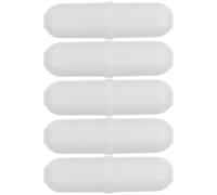 Kichvoe 5 Barras Agitadoras Magnéticas de Laboratorio 8X30 MM, Varillas de Ptfe Resistentes para Soluciones Químicas, Ideales para Experimentos Científicos Reutilizable