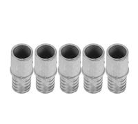 Kichvoe 5 Piezas Adaptador de Extensión para Escoba Conector de Punta Roscada de Metal, Repuesto para Mango de Fregona, Aleación de Aluminio, Tamaño 5.20x2.00x2.00 Cm, Uso en Hogares