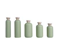 Kichvoe 5 Piezas Botella De Gel De Ducha Botellas De Champú y Acondicionador Botellas Exprimibles Vacías Jarra Con Tapa Botellas Con Tapas Páginas Multifunción Bomba De Llenado Viajar