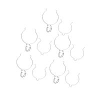 Kichvoe 5 Piezas de Hebillas de Cierre de Alambre para Tarro, Acero Inoxidable, Diseño de Resorte, Sellado Hermético para Frascos de Mermelada y Cocina, Tarp Clips