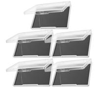 Kichvoe 5piezas Paleta Magnética Vacía para Maquillaje Bandeja Compacta y Ligera para Sombras de Ojos Resistente y Portátil para Viajes y Organización de Cosméticos