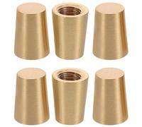 Kichvoe 6 Piezas de Patas de latón para Tabla de Cortar, Parachoques Antideslizantes de 20 mm, Almohadillas para Cortar Muebles y electrodomésticos de Cocina.