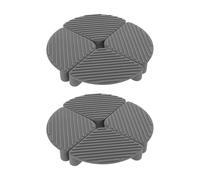 Kichvoe 8 Piezas de Pies de Silicona Antideslizantes para Tabla de Cortar y Alfombrillas Plásticas, Resistentes al Desgaste Agarre Seguro para Tareas en Cocinas Pequeñas