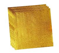 Kichvoe 800 Piezas Unidades Papel de Aluminio Dorado para Envolver y Chocolates Papel Envoltorio Resistente y Ecológico para Fiestas Cumpleaños Bodas y Regalos Decorativos