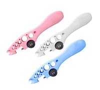 Kichvoe Abridor de Ampollas Multiusos 3 Piezas Muela Abrasiva para Hogares, Hospitales y Clínicas, Herramienta para Cortar Ampollas de Vidrio