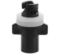Kichvoe Adaptador de Válvula de Bomba de Aire para Kayak Inflable, Conector de Rosca con Junta de Silicona, Accesorio Portátil Compatible con Válvulas de Bote para Deportes Acuáticos