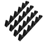 Kichvoe Ajustador de Muebles de Plástico para Silla de Jardín Diseño de 5 Dientes y 5 Posiciones Ajustables, 4 Piezas para Vida al Aire Libre y Vacaciones Playa