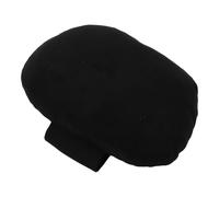Kichvoe Almohada Ergonómico de en para Negra Coche Reposacabezas Gamuza Cojín para Cuello y Soporte Lumbar para Aliviar Cervicales Compatible con Vehículos, Almohada de Viaje