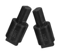 Kichvoe Amortiguadores de Asiento de Inodoro de Cierre Suave 2 Piezas, Kit de Conectores Laterales Izquierda y Derecha 13k Sentido Antihorario, Accesorios para Baño Compatibles