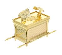 Kichvoe Arca De La Alianza Adornos Tabletas del Arca Rod Estatua del Arca del Figuras Religiosas Estatua De Arte Judío Arca De La Alianza Decoraciones Réplica Espiritual Modelo