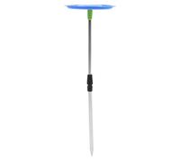 Kichvoe Bandeja de Alimentación Magnética para Pesca, Soporte Portátil para Cebos con Estaca de Suelo, Color Azul, Contenedor de Señuelos Ligero y Práctico para Actividades de Pesca