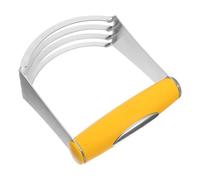 Kichvoe Batidora Manual de Acero Inoxidable para Mezclar Masa y Hojaldre, Cortador de Masa Seguro y Rápido para Repostería en Casa