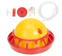 Kichvoe Bebedero Automático para Pollitos y Gallinas de Crianza, Dispensador de Agua de Plástico Fácil de Limpiar y Montar para Aves de Corral