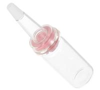 Kichvoe Biberón para Alimentar Ardillas, Erizos y Otros Animales Pequeños de 10ml Chupete de Silicona para Mascotas Pequeñas y Botella de Vidrio