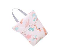 Kichvoe Bolsa de Pañales Portátil Multifuncional para Viajar y Casa | Poliéster, Asa Cómoda, Uso Diario, Almacenamiento de Pañales, Diseño Práctico, para Ñiño