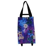 Kichvoe Bolsa para Carrito de Compras Plegable de Gran Capacidad Tela Oxford y PP, Resistente y No Se Deforma, Adecuado para Compras Diarias y Uso Cotidiano
