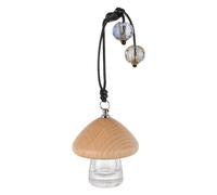 Kichvoe Botella Vacía De Aromaterapia Para Colgar Espejo Retrovisor De Coche Ambientador Decorativo Difusor De Aceites Esenciales Adorno Para Automóvil