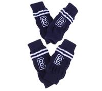Kichvoe Calcetines Protectores para Perros de Poliéster, Calentadores de Patas Delanteras, 4 Piezas, Fáciles de Limpiar, Ideales para Prevenir Lesiones en Mascotas