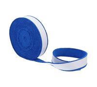 Kichvoe Cinta de Agarre Antideslizante para Raquetas de Tenis, Sobregrip Absorbente de Sudor, Poliéster Azul para Uso Deportivo, Accesorio Cómodo y Duradero para Raquetas de Tenis Adulto