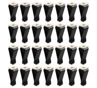 Kichvoe Clip de Aromaterapia para Coche de Aleación Negro 40 Piezas para Celebración Verano y Ambientador de Aire Fresco para Automóvil