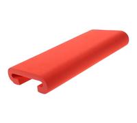 Kichvoe Cojín para Asiento de Bote Dragón Eva Antideslizante y Transpirable, Acolchado Entrenamiento al Aire Libre para Kayak y Deportes Acuáticos, Base Cómoda Roja para Competición