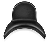 Kichvoe Cojín para lavacabezas soporte reutilizable para el cuello almohada negra de PVC con diseño cómodo para uso en salón de peluquería