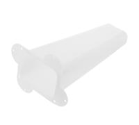 Kichvoe Cono de Exclusión de Murciélagos Blanco de Plástico Diseño Humano y Fácil Instalación para Eliminar Murciélagos en Áticos y Edificios