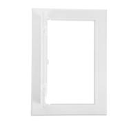 Kichvoe Cubierta de Acceso para Conducto de Aire Abs, Tapa de Trampilla de Pared 150x200 Mm, Panel Decorativo Extraíble para Mantenimiento y Reparación en Techos y Paredes
