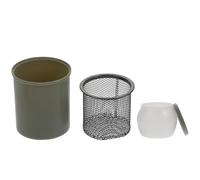 Kichvoe Cubo y Rápido de Lavado y Bolígrafos para Pinceles Profesional Filtro de Acero Inoxidable de Pintura al Óleo para Uso Personal y Artístico