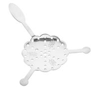 Kichvoe Cuchara de Absenta de Acero Inoxidable 304 Diseño Hueco para Decorar y Remover Cubos de Azúcar en Bares Caseros, Utensilio Elegante y Funcional