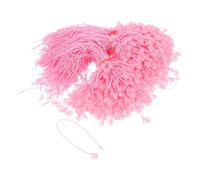 Kichvoe Cuerda para Etiquetas de Ropa Nylon Rosa 18 Cm Cierre Rápido Seguro, Paquete 950 Piezas, Adecuado para Boutiques, Bolsos, Zapatos y Equipaje, Accesorios de Etiquetado Profesional