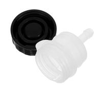 Kichvoe Depósito de Líquido de Frenos para Cilindro Maestro Trasero de Motocicleta Todoterreno Atv, Tanque de Bomba de Freno de Goma Resistente, Compatible Karts y Vehículos 4x4, Uso