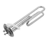 Kichvoe Elemento Calefactor para Calentador de Agua de Acero Inoxidable Tubular Antiincrustante Repuesto para Termos Domésticos Industriales Resistente Rápida Calefacción
