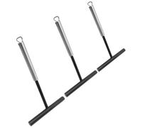 Kichvoe Esparcidor de Cocina Redondo de Acero Inoxidable y Nylon 3piezas para Panqueques Anillo de Suspensión, Herramienta Práctica para Hornear Hogar